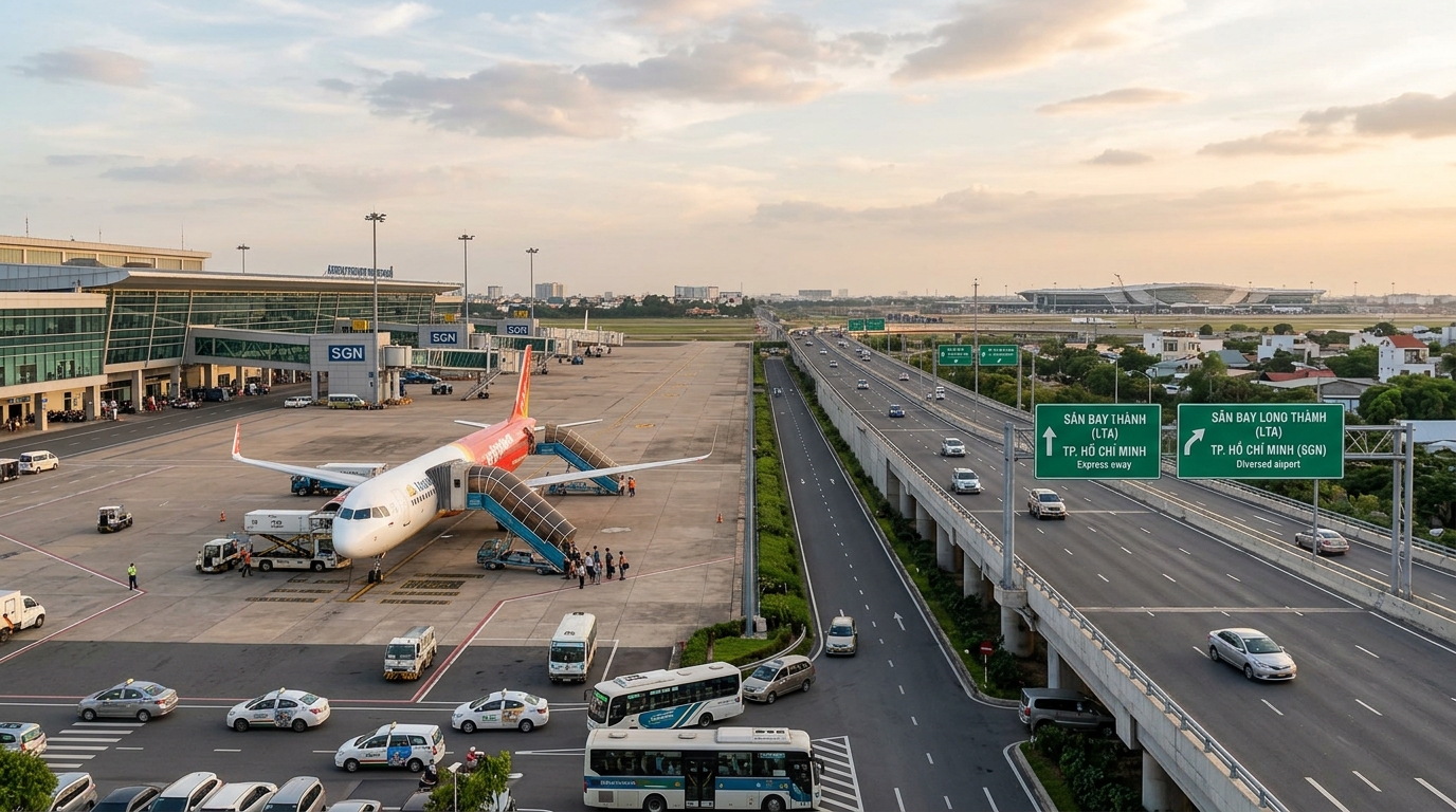 The SGN-LTA Split: Which Flights are Staying at Tan Son Nhat After September 1st?
