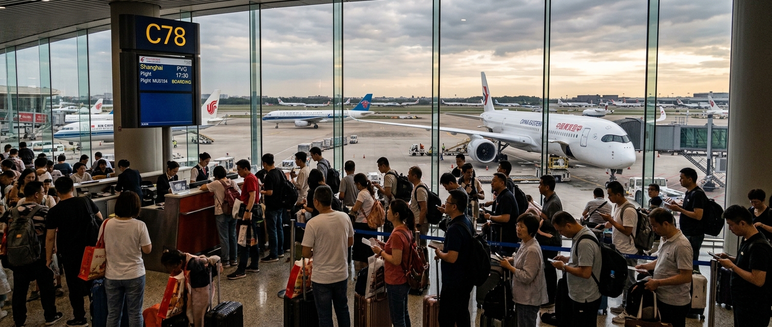 The Golden Week Return Rush: How to Score a Last-Minute Seat Out of China This Wednesday