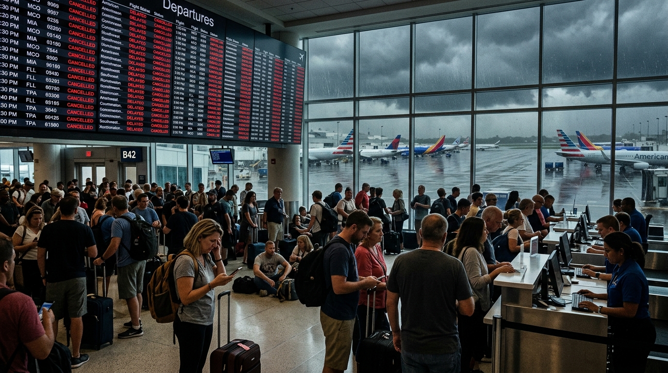 The Milton Shutdown: Why Every Florida Flight Just Turned Red