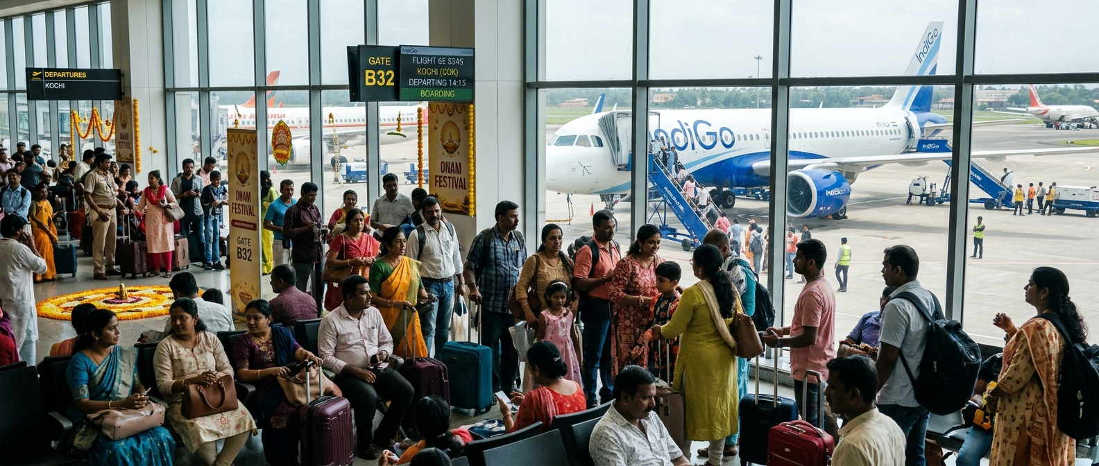 The Onam Surge: Why Flights to Kochi are 300 Percent Higher This Week