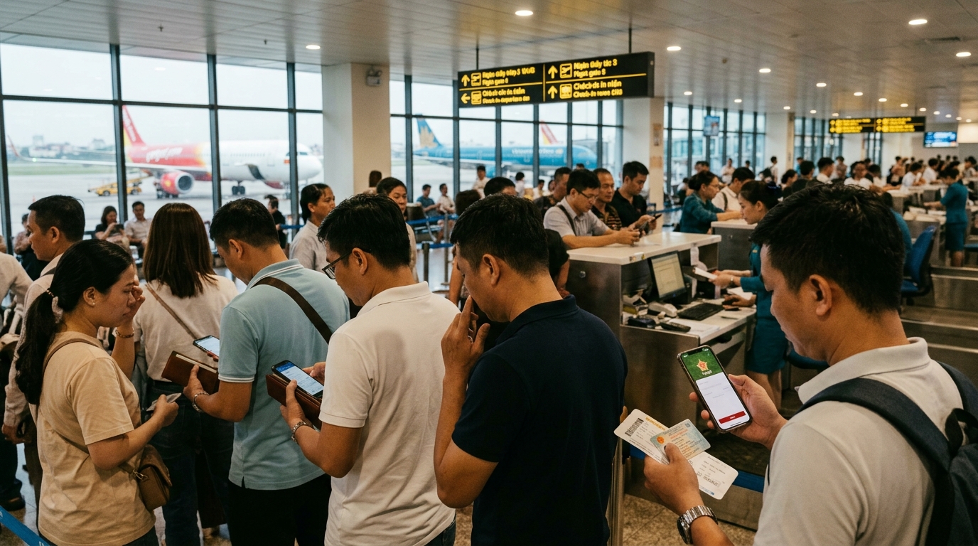 The VNeID Trap: Why Your Physical ID Might Get You Denied at SGN This Week