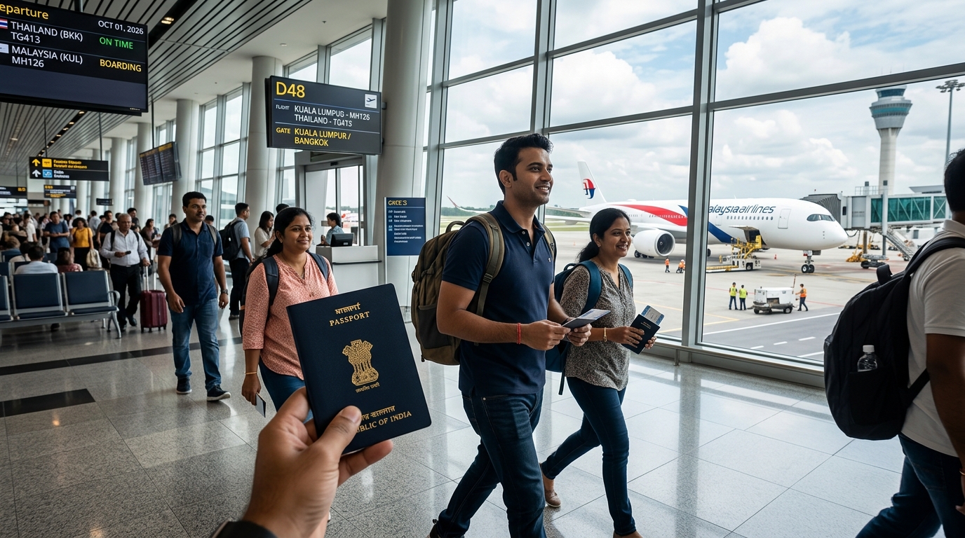 The October 1st Visa Pivot: Why Your Indian Passport Just Got More Powerful in SE Asia