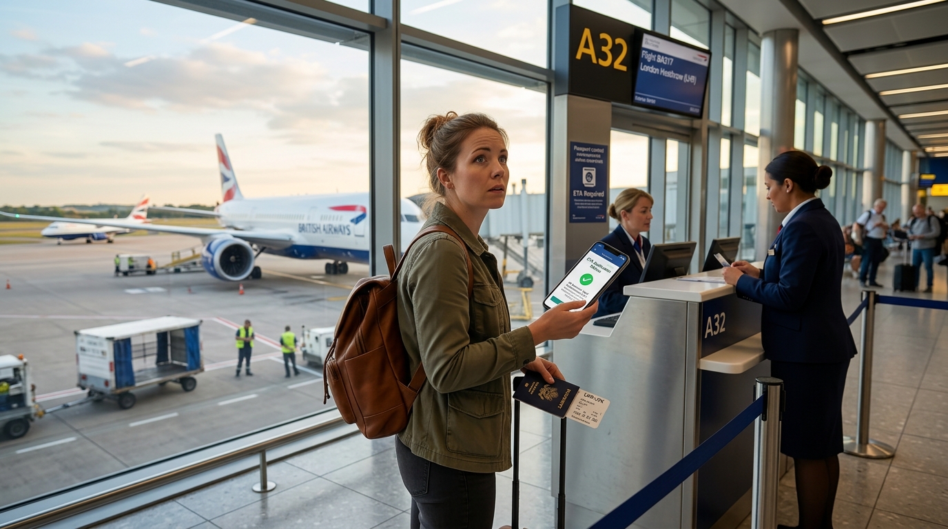 The UK’s New ETA Mandate: Why You Need Digital Permission to Land Starting October 1st