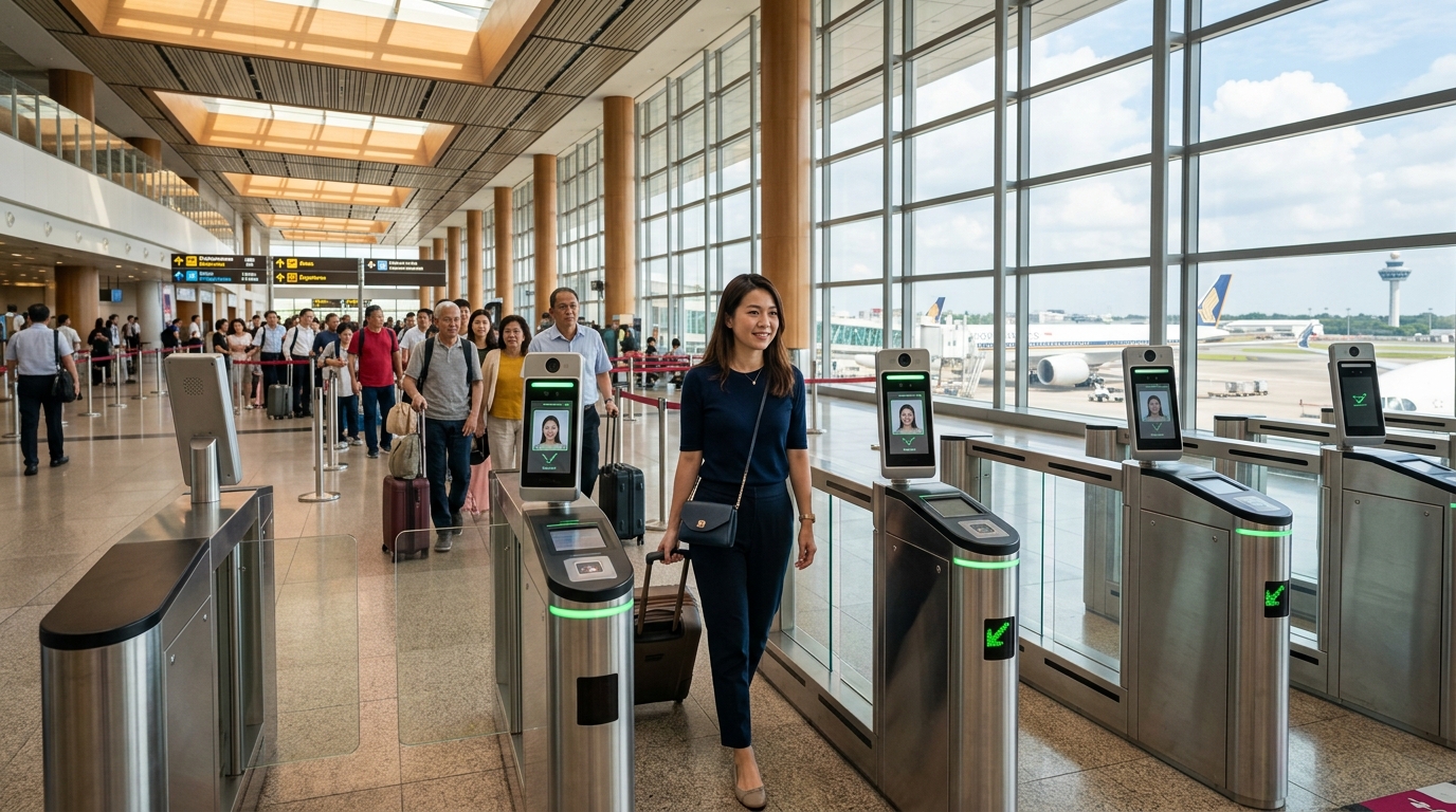 The End of the Physical Passport: How Changi’s Full Biometric Rollout Works This Month