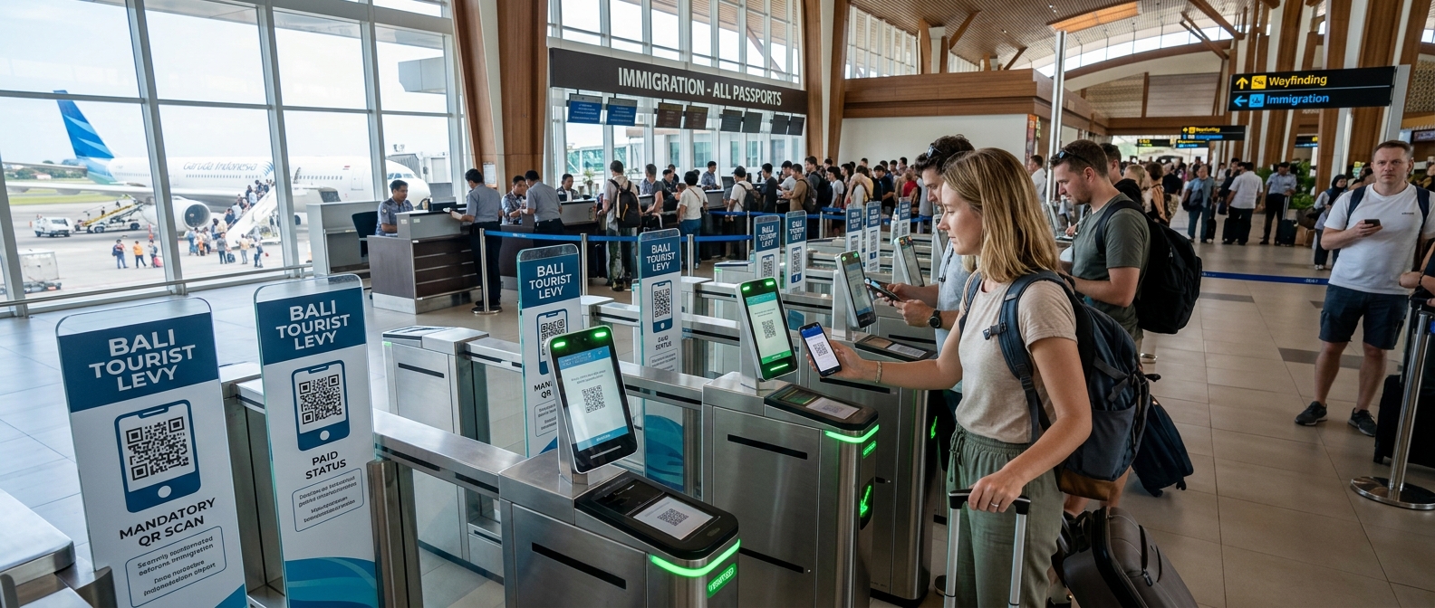 The Bali Levy 2.0: Why You Must Scan Your QR Code Before Reaching the Immigration Desk