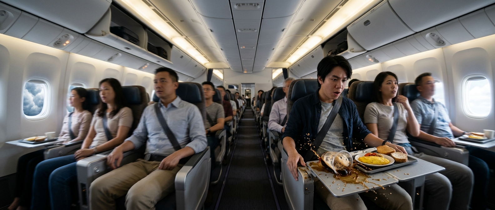 The SQ321 Effect: Why Airlines are Banning Hot Coffee During Turbulence This Week