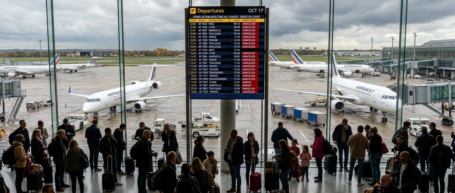 The October 17th Crew Walkout: Why Your French Holiday Flight Just Hit a Wall