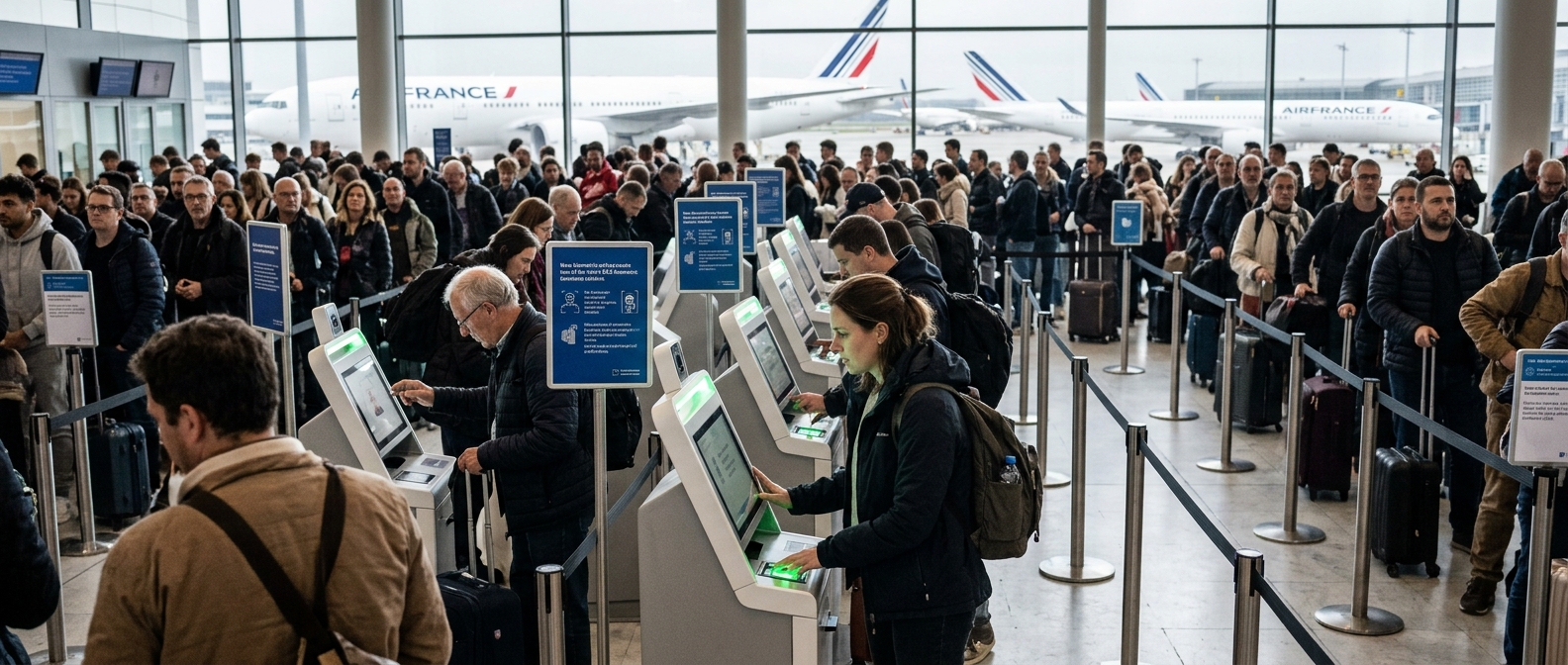 The EES Fingerprint Chaos: Why Your First 2026 Trip to Paris Will Take 2 Hours Longer